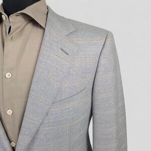 Ermenegildo Zegna 40R Wool 2 Button Sport Coat Blazer
